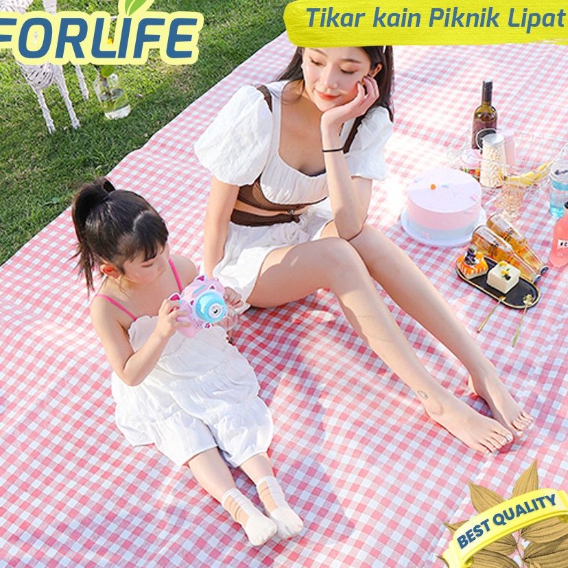 Grosir Terkini  Tikar piknik tebal outdoor tebal Alas pantai anti air tikar lipat