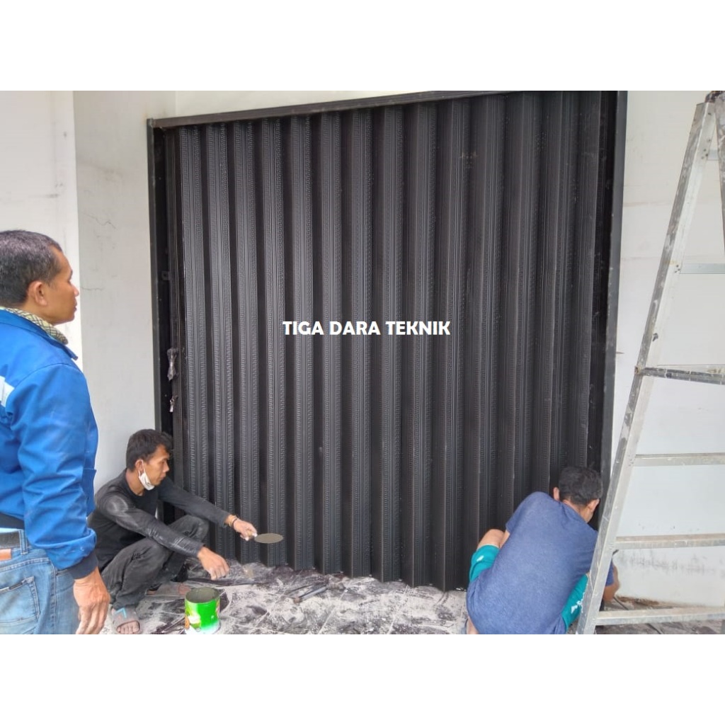 Folding Gate, gerbang lipat ruko warung toko dll, pasang baru dan service harga ter murah bandung ci