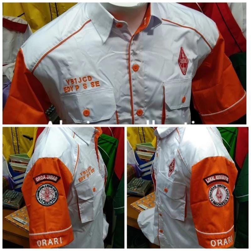 kemeja pria / kemeja wanita orari Nasional