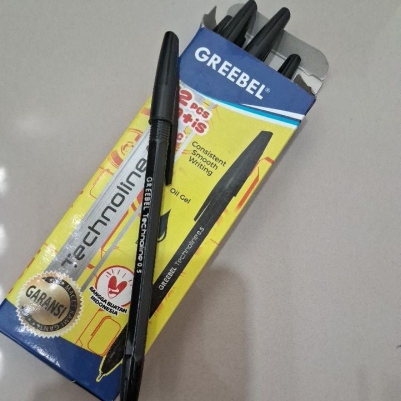 

Bolpoin bolpen greebel promo isi 13 bolben per pack