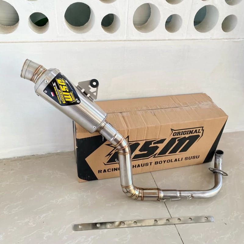 Knalpot Dsm j3 leher naik beat old beat new inlet 38 mm