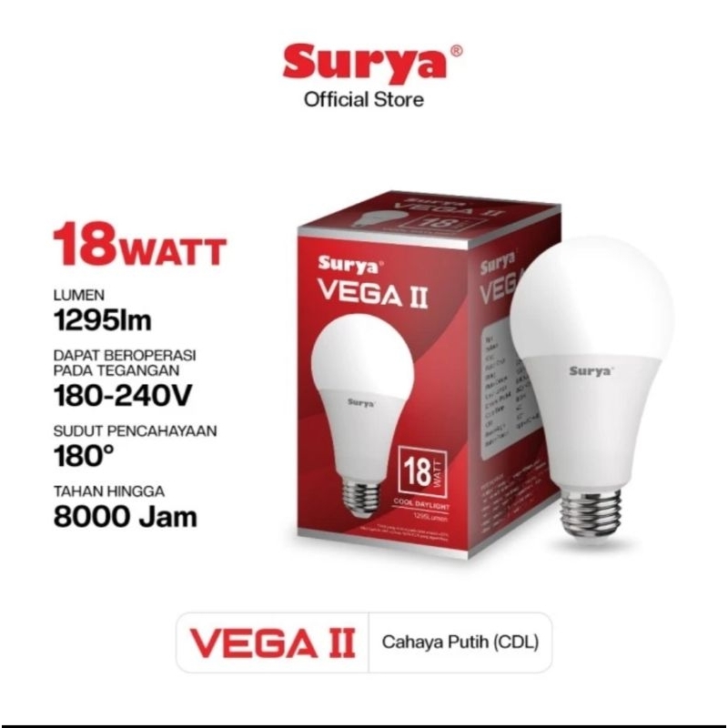 Surya Vega II 18watt (New)