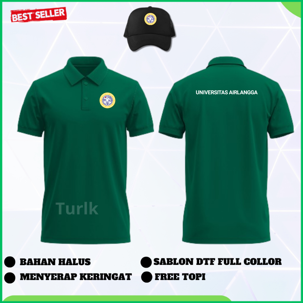 Baju Unair Baju Polo Universitas Airlangga Poloshirt Unair Universiats Airlangga