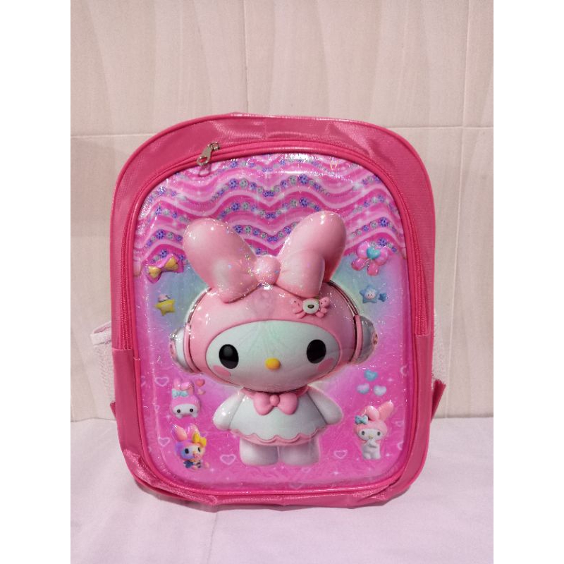 tas ransel anak Sd perempuan kelas 4 My Melody gambar timbul