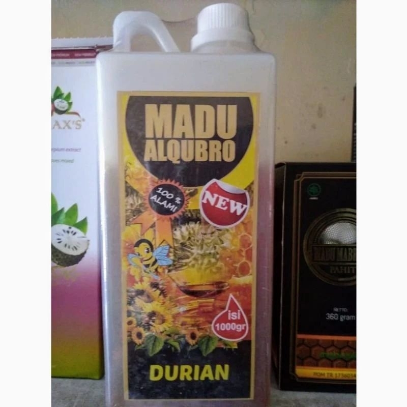 

Madu Asli Al Qubro Durian Kemasan 1kg