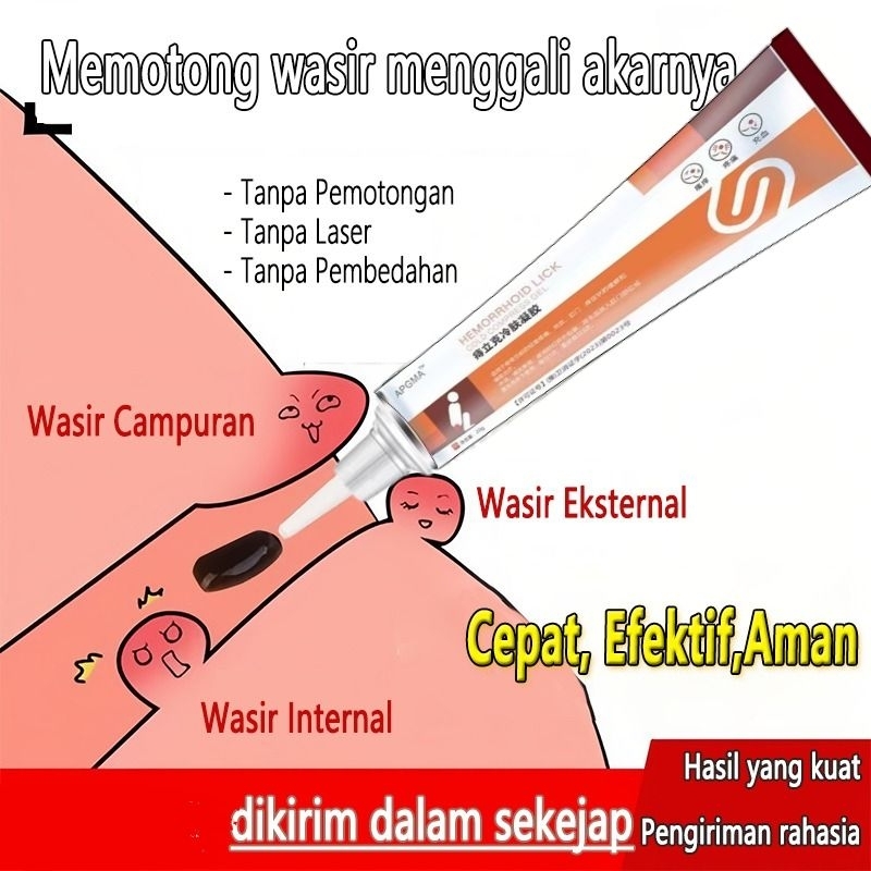 SALEP WASIR HERBAL DINGIN ANTI INFLAMASI ANTIBAKTERI MEREDAKAN SAKIT BENGKAK GATAL