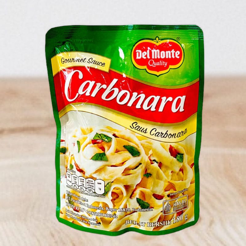 

Del monte Saus Carbonara Ori / Keju / Jamur 180g