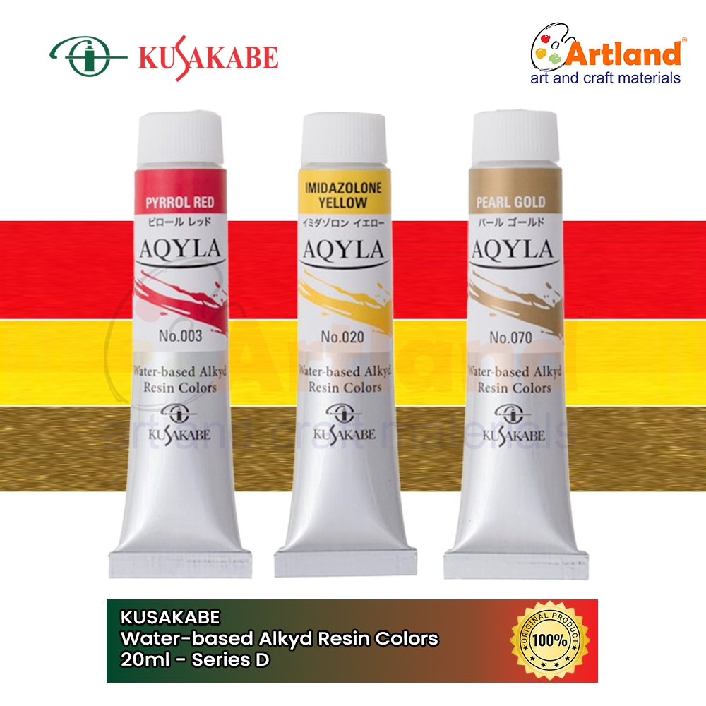 

Kusakabe Aqyla Alkyd Waterbased 20ml - Series D