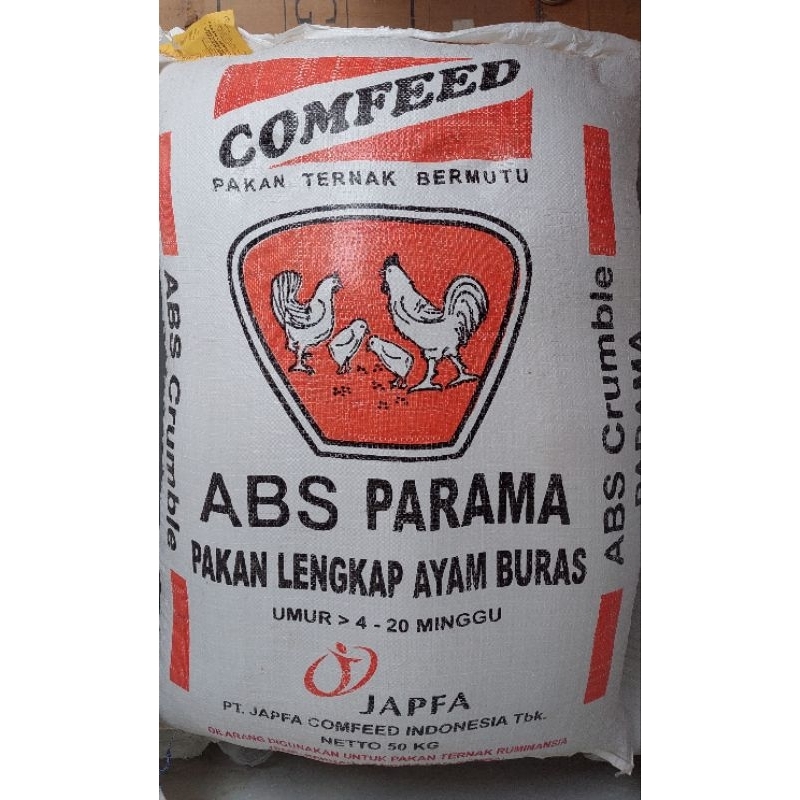 [1KG] Comfeed ABS Parama - Pakan Ayam Buras