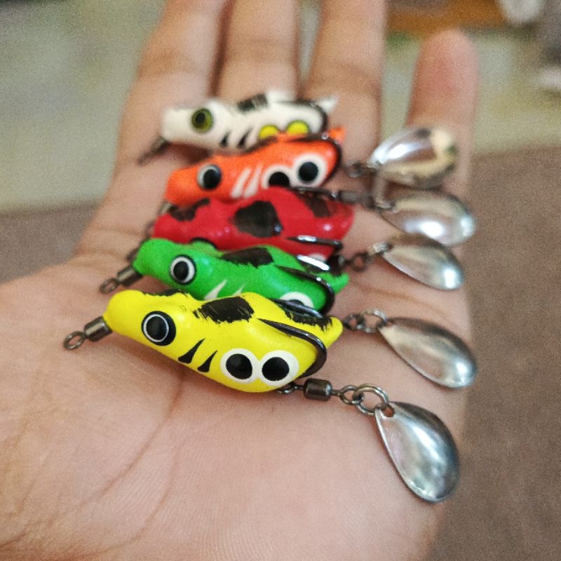 soft frog 3,5 cm umpan casting