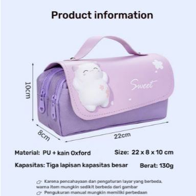 

Tempat Pensil Anak Lucu Multifungsi Squishy Murah / Tempat Pensil Muat Banyak