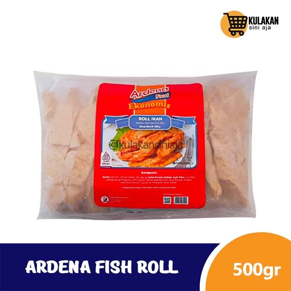 

Ardena Fish Roll Ekonomis 500 Gram Roll Ikan