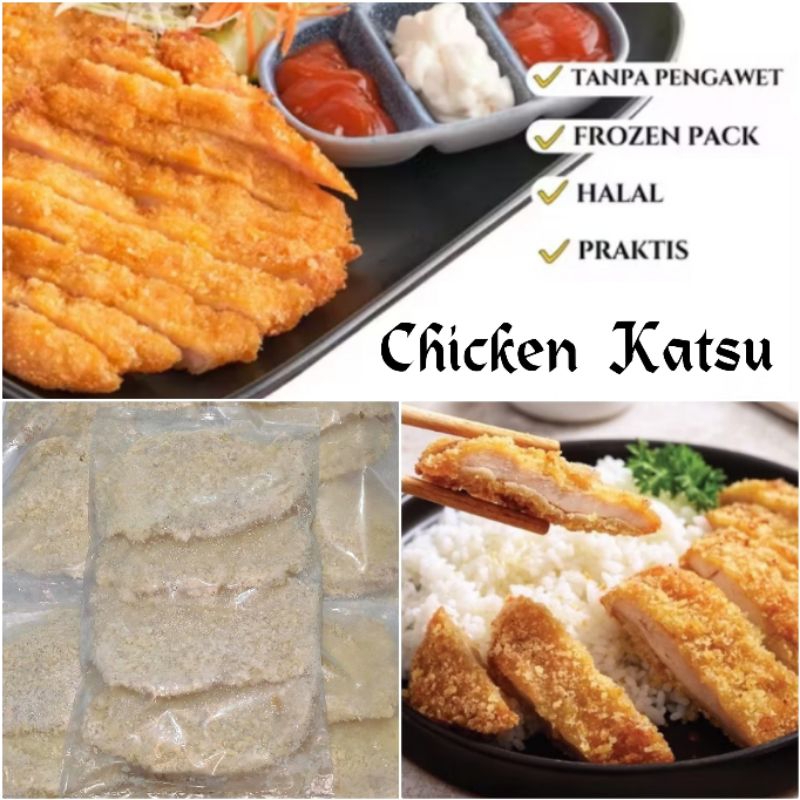 

Chicken Katsu Jumbo Isi 4 Homemade Halal