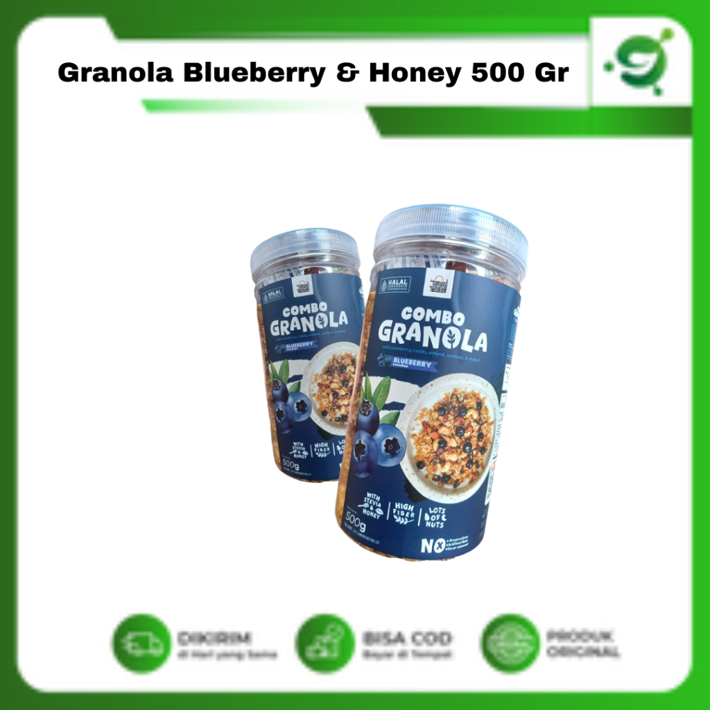 

GRANOLA - Makananan Sereal Timur Tengah - Isi 500 Gr