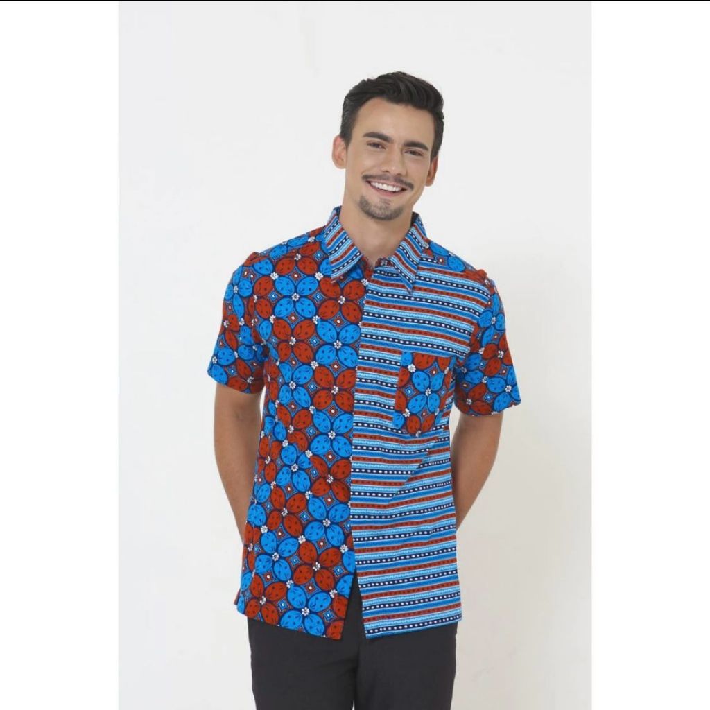 Batik Pria Kerah Biasa - Arjuna Weda