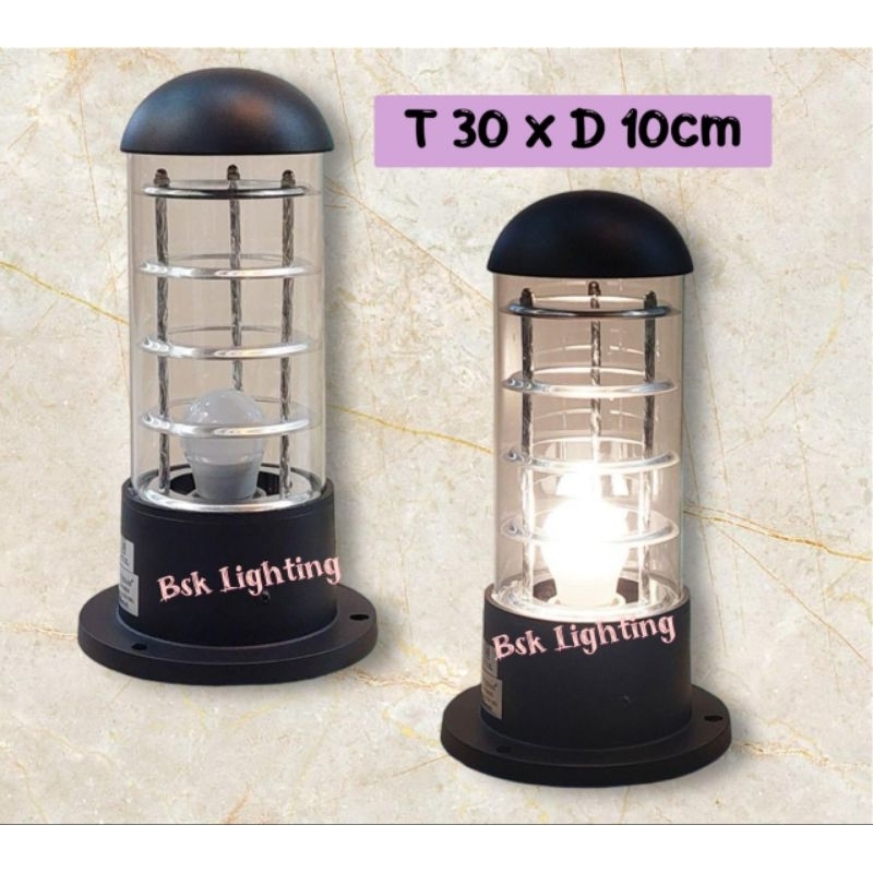 Lampu pilar taman outdoor/Lampu pagar taman outdoor/Lampu pilar minimalis modern/lampu taman