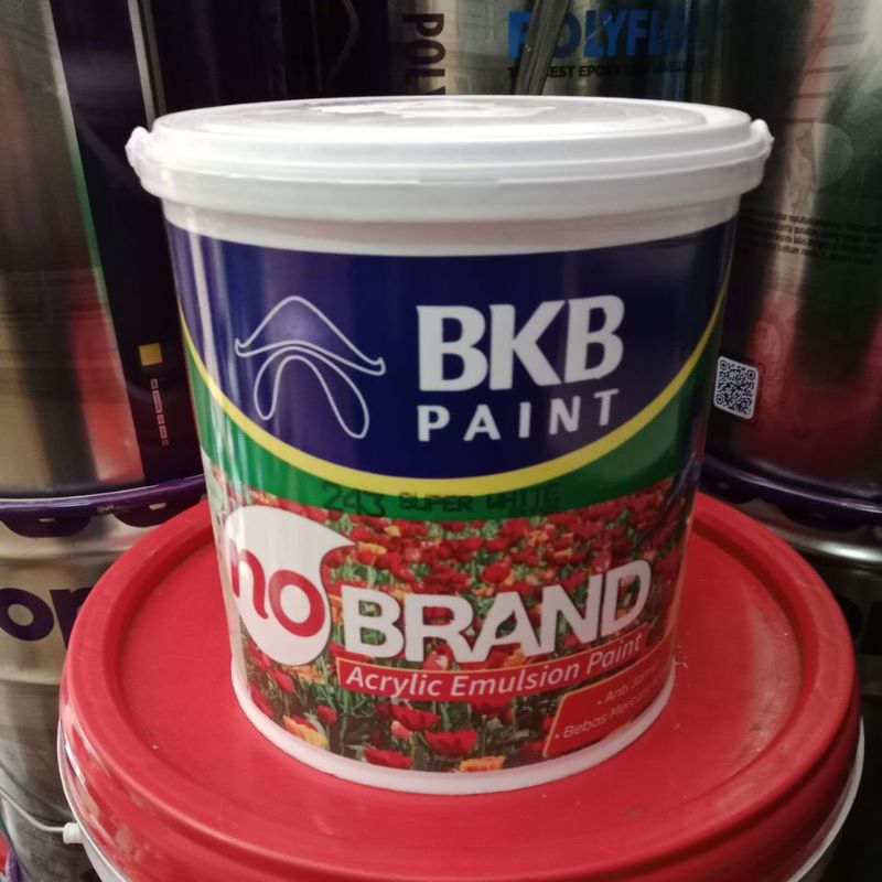 Cat tembok white /putih /cat tembok economis 5kg/cat Plapon dan Tembok