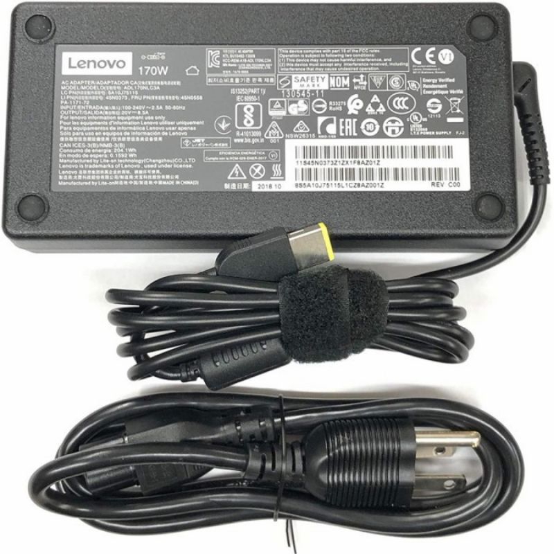 Adaptor Charger Lenovo 20V 8.5A USB 170W