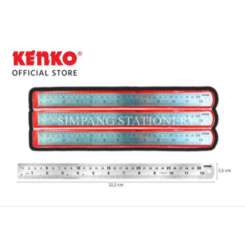 

Kenko Penggaris Besi 30cm/bj