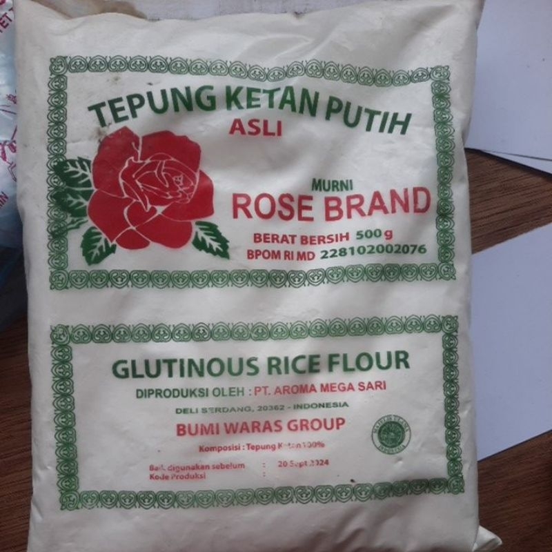 

tepung ketan putih rose brand