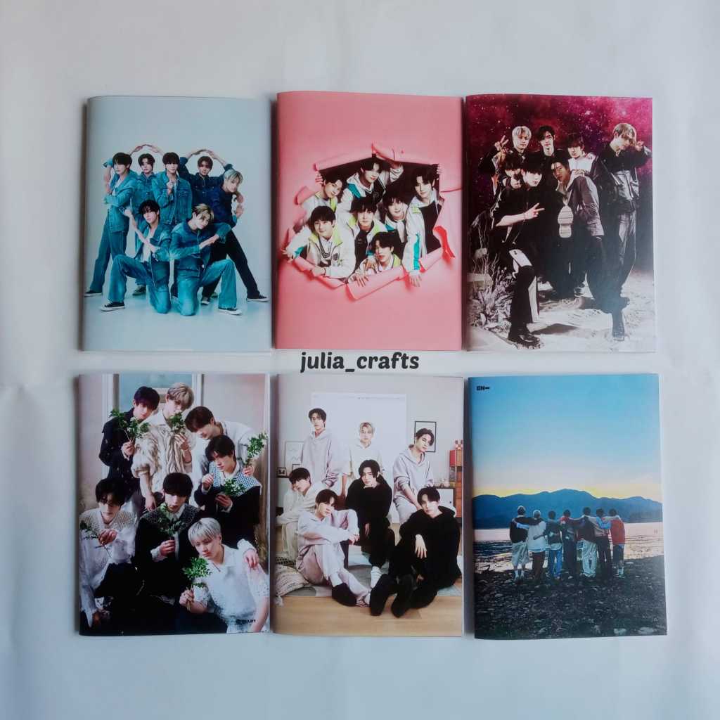 

Buku Tulis / Buku Sekolah ENHYPEN K-Pop Bebas Custom (6 pcs)