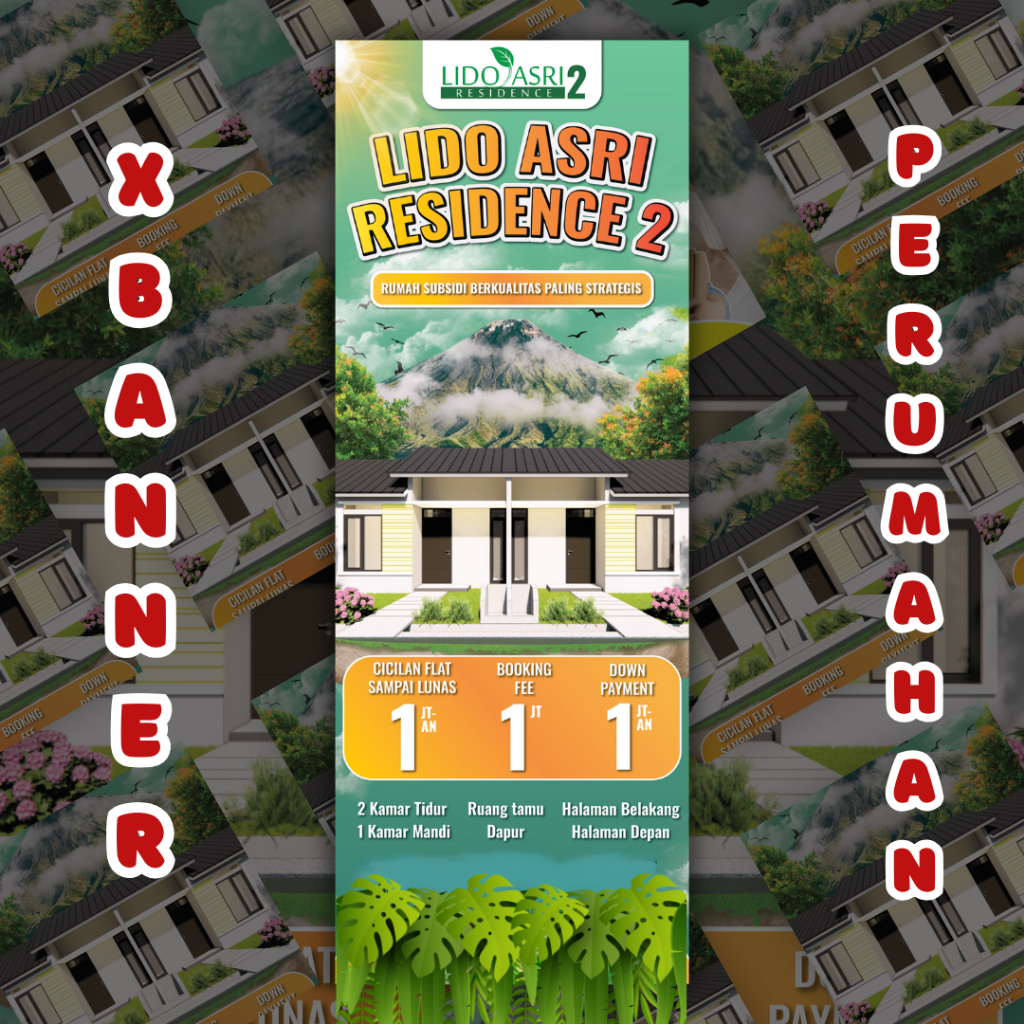 Desain Banner Perumahan Subsidi dan Komersil