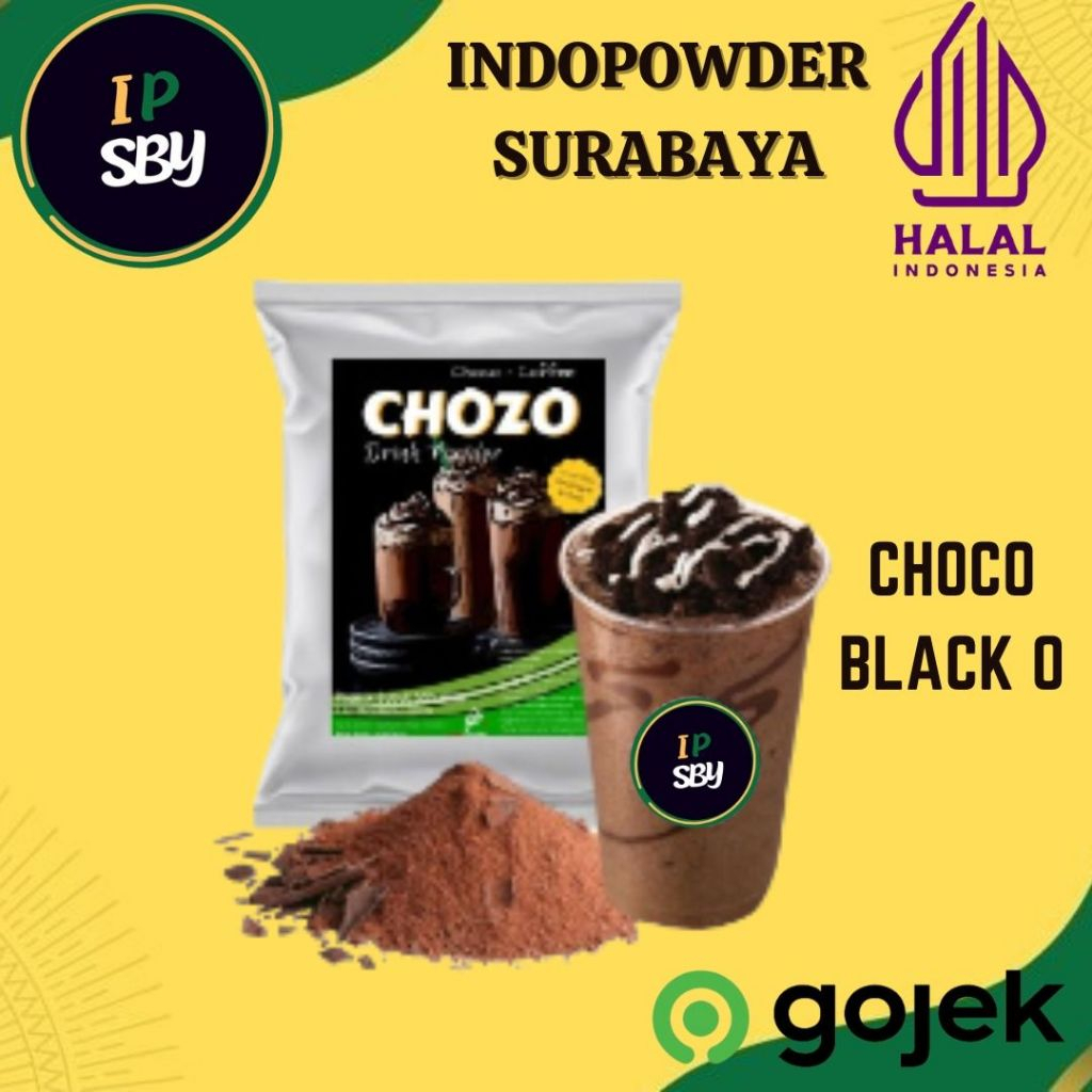 

IDPSBY | Bubuk Minuman CHOCO BLACK O 1KG | Powder CHOCO BLACK O 1KG | Bubuk CHOCO BLACK O
