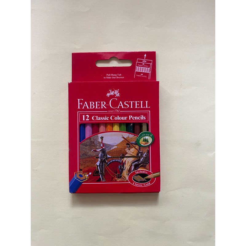 

Pensil Warna Faber Castell 12 warna pendek