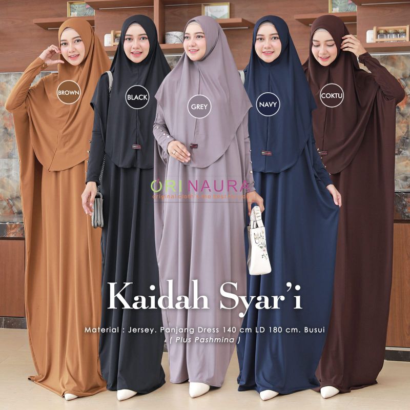 Gamis Haniya LD 160 Free Jilbab