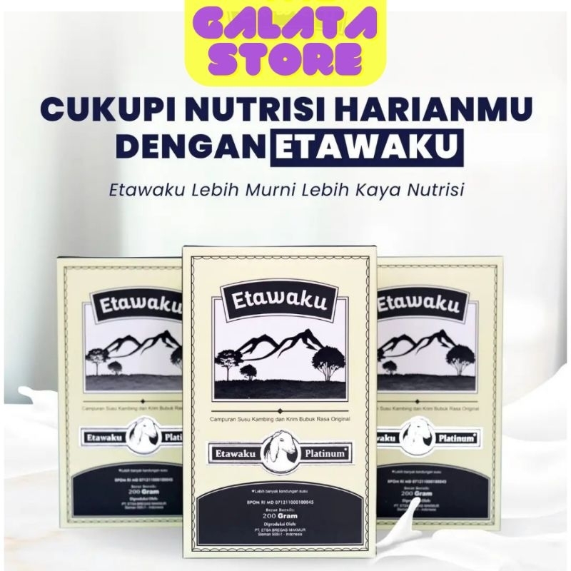 

Susu Kambing Etawaku Platinum 200Gr