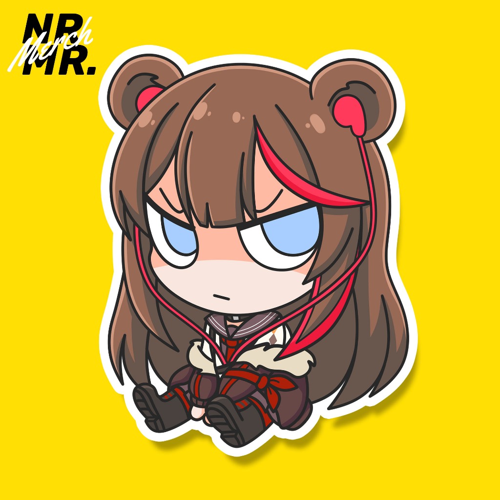 

Stiker Zima Arknights Ursus Anime Chibi