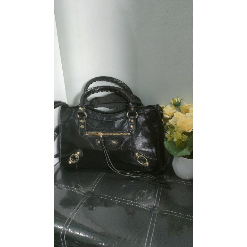 Tas Kulit Asli Balenciaga Second