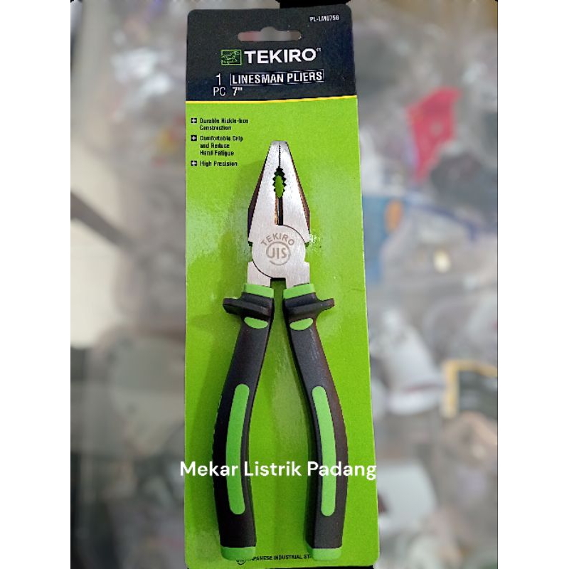 TEKIRO TANG KOMBINASI 7 INCH TEKIRO TANG POTONG 6 INCH TEKIRO TANG LANCIP 6 INCH