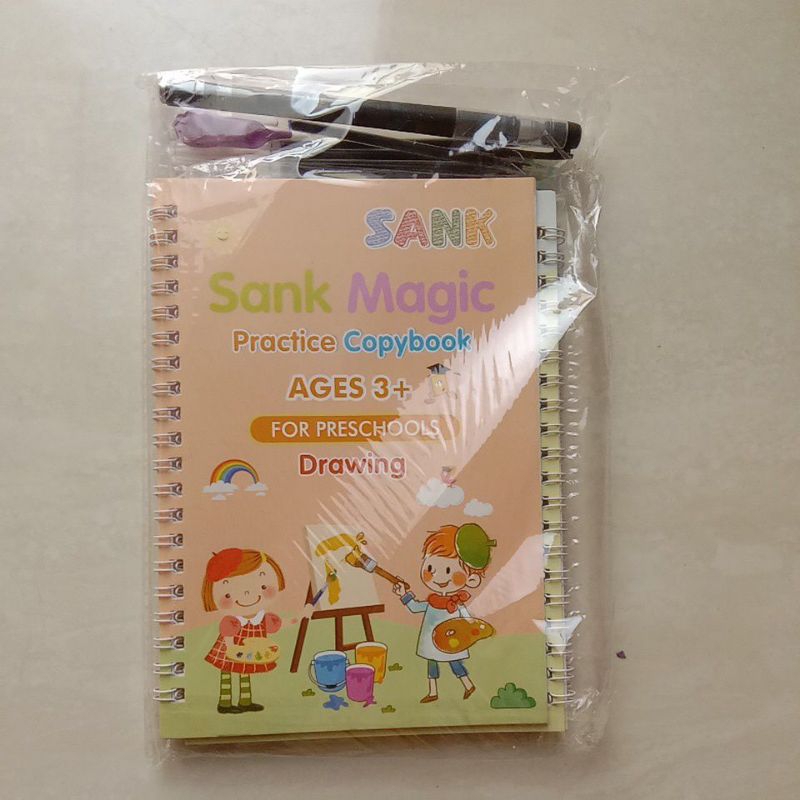 buku belajar anak TK paud sank magic book