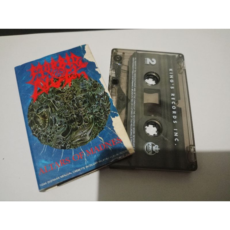 kaset morbid angel - altar of madness