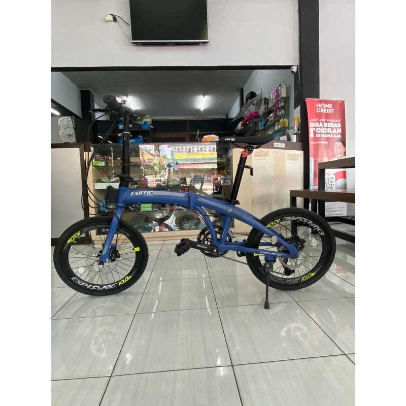 sepeda lipat Folding Seli 16 Inch Exotic explore 100 10.0 Foldingbike