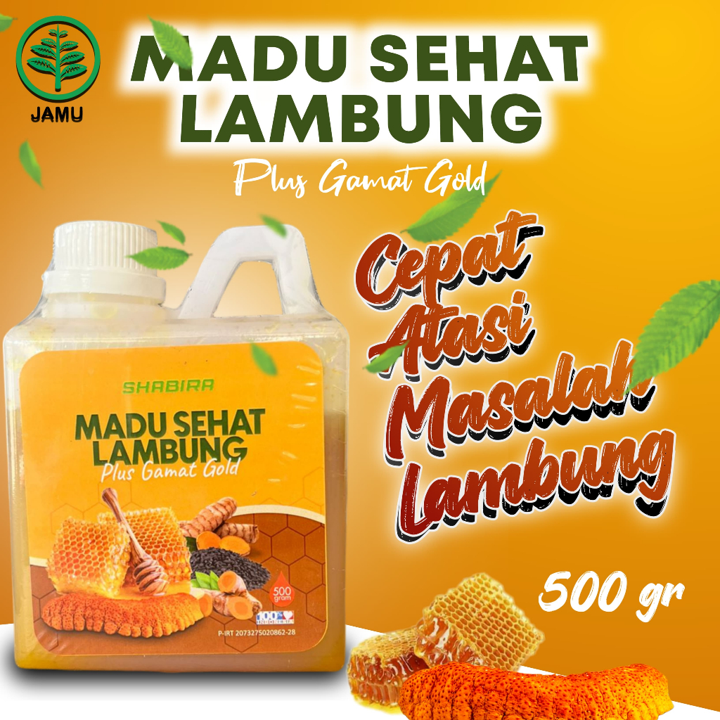 

SHABIRA - Madu Lambung Kronis Herbal 500 gr Madu Asam Lambung