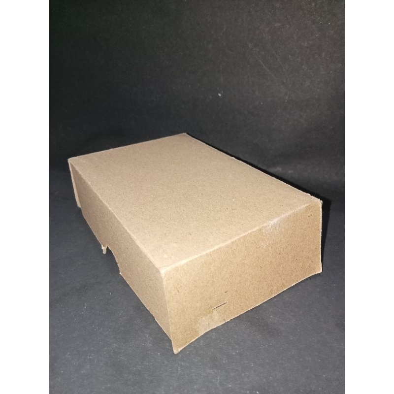 

Kardus Kotak Snack Kraft / Coklat S2 Ukuran 14x10x5