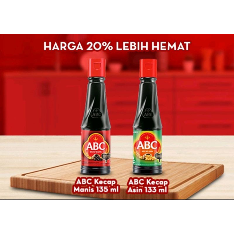 

ABC Kecap Manis || kecap asin 135 ml