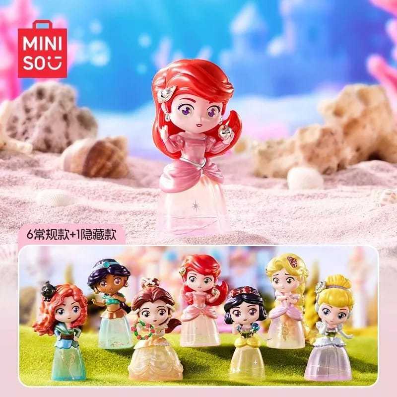 PAJANGAN BLIND BOX MINISO MANGA PRINCESS 1 BOX ISI 6