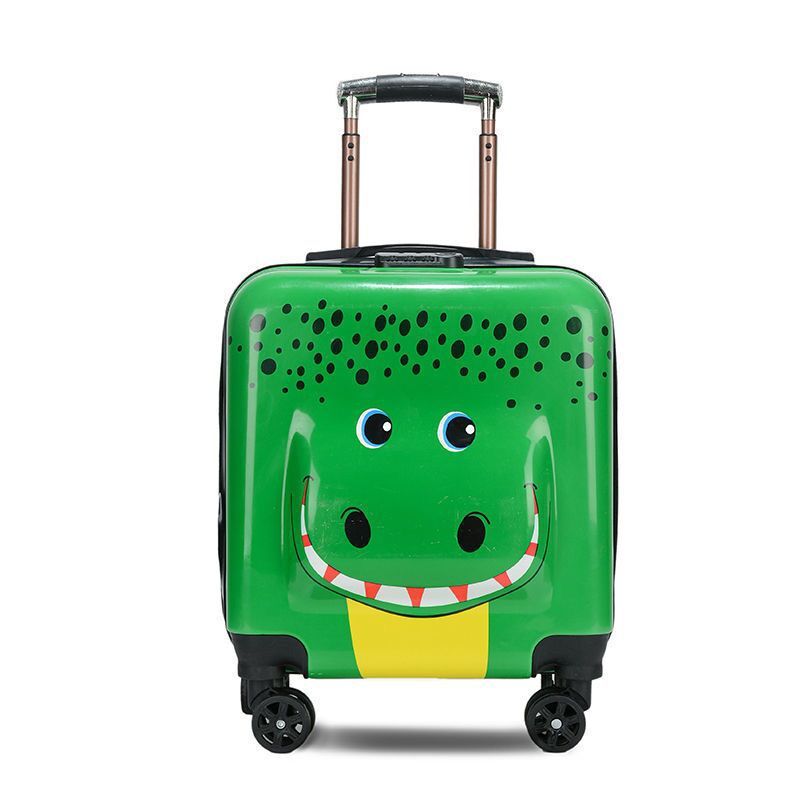 Tas Koper Unisex Anak Karakter 4 Roda Troli Bag