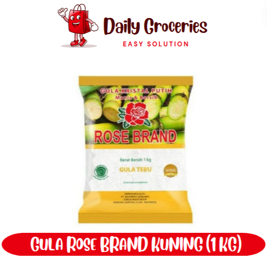 

Gula Pasir Rose Brand Kuning 1kg