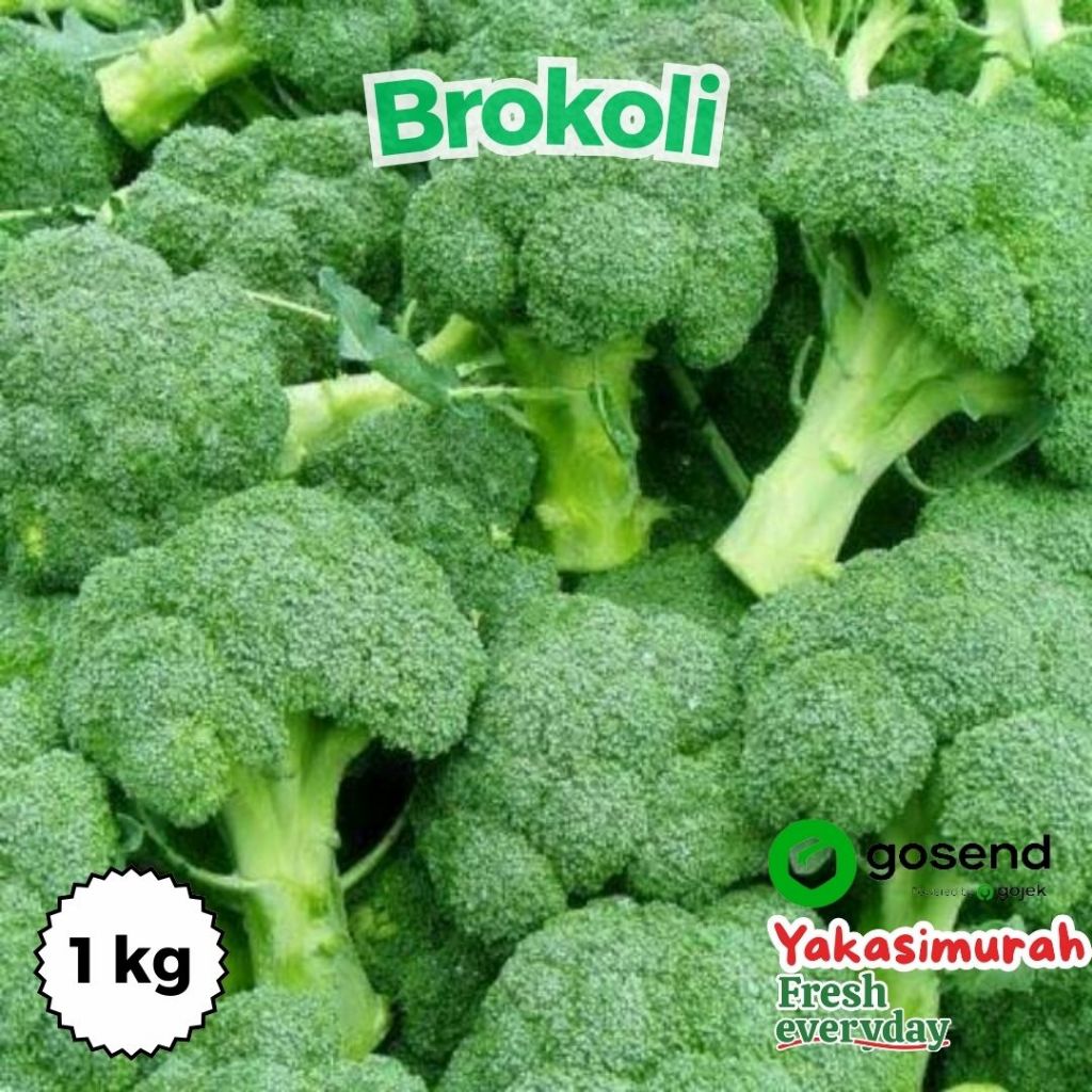 

Sayuran Brokoli / Brokoli FreshMarket 1 kg