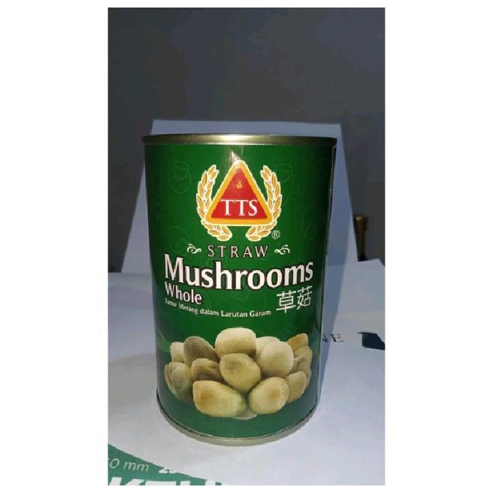 

TTS BRAND STRAW MUSHROOM / JAMUR KALENG 425GR