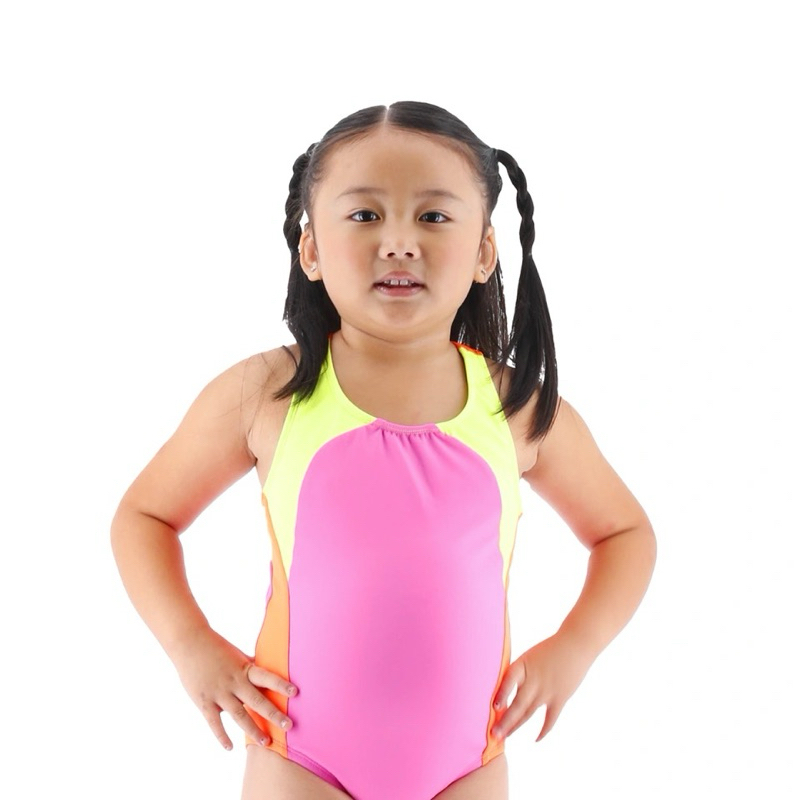 Baju Renang Swim Suit Anak Merk TYR Durafast Lite Girls Splice Maxfit Suit