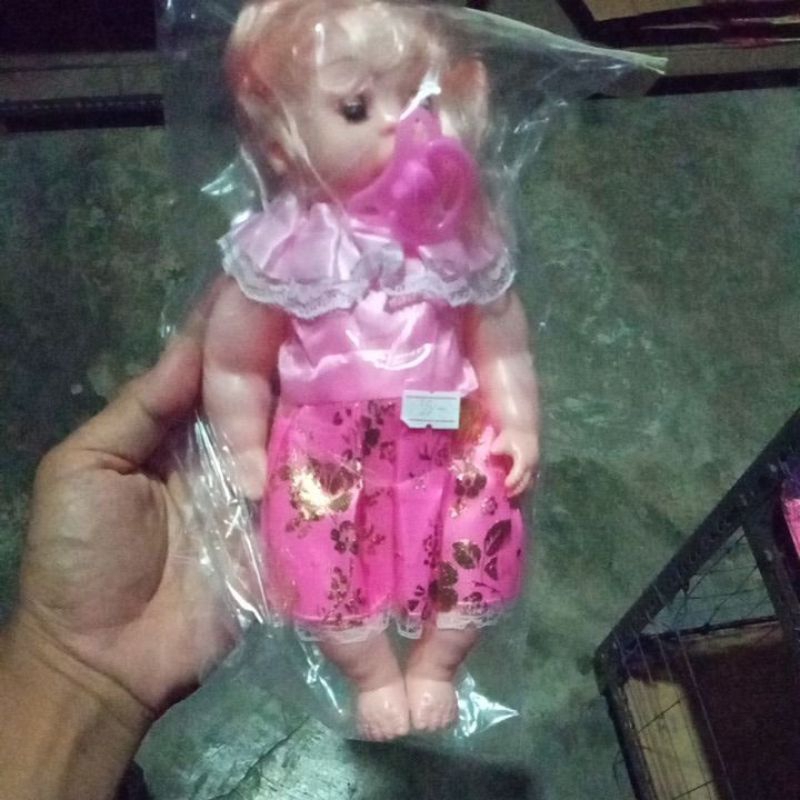 mainan boneka bayi dot nangis