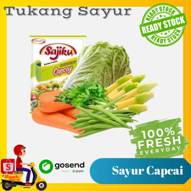 

paket sayur capcai / capcay - sayur segar - Tukang Sayur Palembang