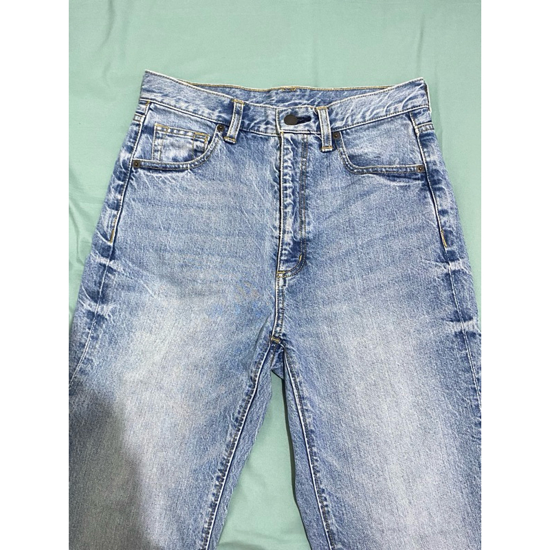 [PRELOVED] GU Highwaist Straight Jeans