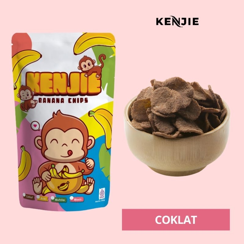 

KENJIE COKLAT Keripik Pisang Koin / Kripik Pisang Koin Viral / Banana Chips