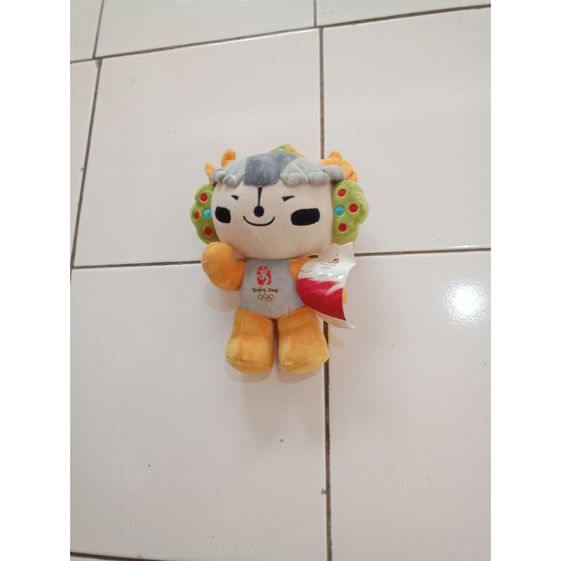 Boneka Maskot Olimpiade Beijing 2008 Olympic 2008 Fuwa Olympiade 2008
